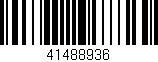 Código de barras (EAN, GTIN, SKU, ISBN): '41488936'
