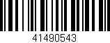 Código de barras (EAN, GTIN, SKU, ISBN): '41490543'
