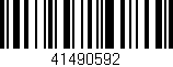 Código de barras (EAN, GTIN, SKU, ISBN): '41490592'