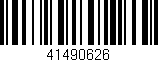 Código de barras (EAN, GTIN, SKU, ISBN): '41490626'