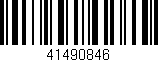 Código de barras (EAN, GTIN, SKU, ISBN): '41490846'