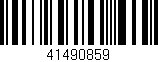 Código de barras (EAN, GTIN, SKU, ISBN): '41490859'