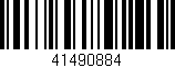 Código de barras (EAN, GTIN, SKU, ISBN): '41490884'