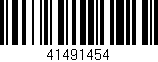 Código de barras (EAN, GTIN, SKU, ISBN): '41491454'