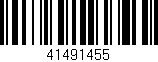 Código de barras (EAN, GTIN, SKU, ISBN): '41491455'