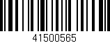 Código de barras (EAN, GTIN, SKU, ISBN): '41500565'