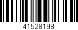 Código de barras (EAN, GTIN, SKU, ISBN): '41528198'