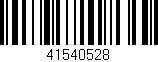 Código de barras (EAN, GTIN, SKU, ISBN): '41540528'