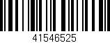 Código de barras (EAN, GTIN, SKU, ISBN): '41546525'