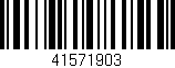 Código de barras (EAN, GTIN, SKU, ISBN): '41571903'