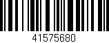 Código de barras (EAN, GTIN, SKU, ISBN): '41575680'