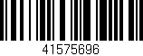 Código de barras (EAN, GTIN, SKU, ISBN): '41575696'