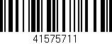 Código de barras (EAN, GTIN, SKU, ISBN): '41575711'