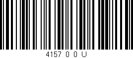Código de barras (EAN, GTIN, SKU, ISBN): '4157_0_0_U'