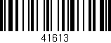 Código de barras (EAN, GTIN, SKU, ISBN): '41613'