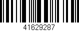 Código de barras (EAN, GTIN, SKU, ISBN): '41629287'