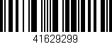 Código de barras (EAN, GTIN, SKU, ISBN): '41629299'