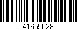 Código de barras (EAN, GTIN, SKU, ISBN): '41655028'