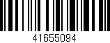 Código de barras (EAN, GTIN, SKU, ISBN): '41655094'