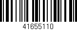 Código de barras (EAN, GTIN, SKU, ISBN): '41655110'