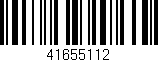 Código de barras (EAN, GTIN, SKU, ISBN): '41655112'
