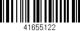 Código de barras (EAN, GTIN, SKU, ISBN): '41655122'