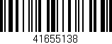 Código de barras (EAN, GTIN, SKU, ISBN): '41655138'
