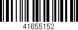 Código de barras (EAN, GTIN, SKU, ISBN): '41655152'