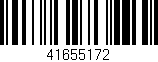 Código de barras (EAN, GTIN, SKU, ISBN): '41655172'