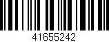 Código de barras (EAN, GTIN, SKU, ISBN): '41655242'