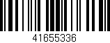 Código de barras (EAN, GTIN, SKU, ISBN): '41655336'