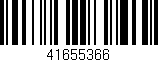 Código de barras (EAN, GTIN, SKU, ISBN): '41655366'