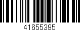 Código de barras (EAN, GTIN, SKU, ISBN): '41655395'