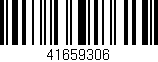 Código de barras (EAN, GTIN, SKU, ISBN): '41659306'