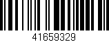 Código de barras (EAN, GTIN, SKU, ISBN): '41659329'