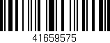 Código de barras (EAN, GTIN, SKU, ISBN): '41659575'