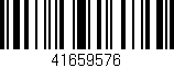 Código de barras (EAN, GTIN, SKU, ISBN): '41659576'
