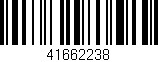 Código de barras (EAN, GTIN, SKU, ISBN): '41662238'