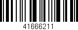 Código de barras (EAN, GTIN, SKU, ISBN): '41666211'