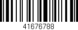 Código de barras (EAN, GTIN, SKU, ISBN): '41676788'