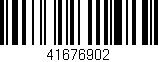 Código de barras (EAN, GTIN, SKU, ISBN): '41676902'