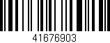 Código de barras (EAN, GTIN, SKU, ISBN): '41676903'