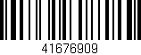 Código de barras (EAN, GTIN, SKU, ISBN): '41676909'