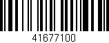 Código de barras (EAN, GTIN, SKU, ISBN): '41677100'