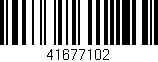 Código de barras (EAN, GTIN, SKU, ISBN): '41677102'