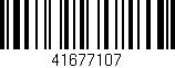 Código de barras (EAN, GTIN, SKU, ISBN): '41677107'