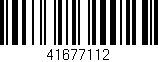Código de barras (EAN, GTIN, SKU, ISBN): '41677112'