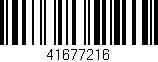 Código de barras (EAN, GTIN, SKU, ISBN): '41677216'