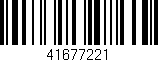 Código de barras (EAN, GTIN, SKU, ISBN): '41677221'