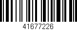 Código de barras (EAN, GTIN, SKU, ISBN): '41677226'